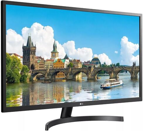 شاشة إل جي 32 بوصة HDMI VGA AMD FreeSync™ IPS FHD مع مثبت أسود (1920x1080) - 32MN50W-B in Saudi Arabia