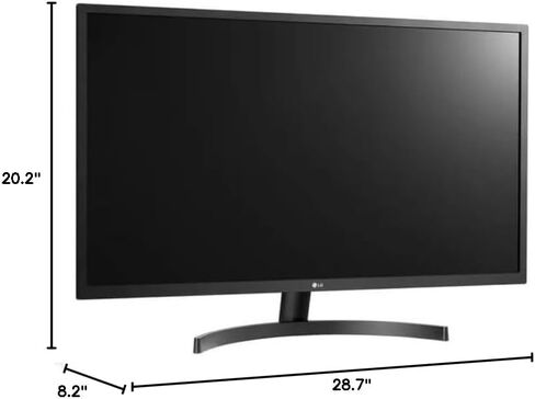 شاشة إل جي 32 بوصة HDMI VGA AMD FreeSync™ IPS FHD مع مثبت أسود (1920x1080) - 32MN50W-B in Saudi Arabia