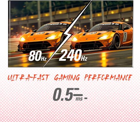 AOC Q32G11ZNE 32" Frameless Gaming Monitor QHD 2560 x 1440, 240Hz, 0.5ms Response time, HDR Ready, Console Gaming Ready, 3-Year Zero Dead Pixel Guarantee, Black in Kuwait