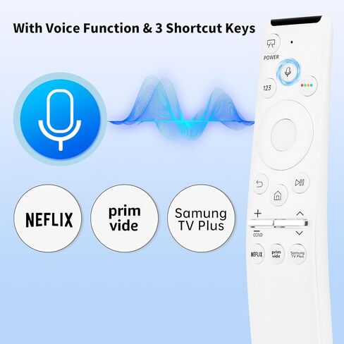 Replacement for NS-RCFNA-21 Voice Remote Control with Four Shortcut Keys, Compatible with Firefly Smart Tv and Fit for All Smart Tvs from Insignia/Toshiba/Pioneer in Saudi Arabia