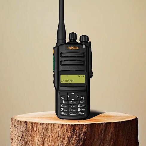 LISHENG DM-R89 راديو احترافي ثنائي الاتجاه، DMR رقمي وأجهزة اتصال لاسلكية رقمية تناظرية مزدوجة الوضع. راديو رقمي ثنائي الاتجاه بنطاق تردد 70 سم مع شاشة عرض. (DM-R89-1(2عبوة)) in Saudi Arabia