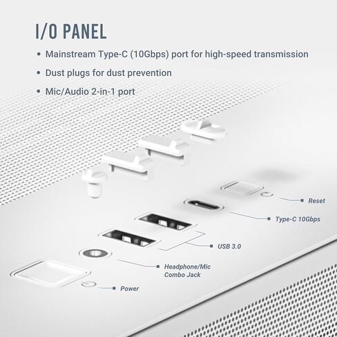 خشب Antec C8، المراوح غير متضمنة، لوحة أمامية خشبية، تخطيط مزدوج الغرفة، نوع C، دعم مشعاع 360 مم، لوحات أمامية وجانبية غير ملحومة TG، متوافقة مع RTX 40، حافظة كمبيوتر E-ATX كاملة البرج in Kuwait