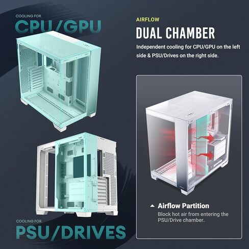 خشب Antec C8، المراوح غير متضمنة، لوحة أمامية خشبية، تخطيط مزدوج الغرفة، نوع C، دعم مشعاع 360 مم، لوحات أمامية وجانبية غير ملحومة TG، متوافقة مع RTX 40، حافظة كمبيوتر E-ATX كاملة البرج in Kuwait