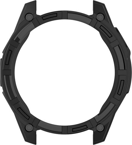 3Pack Watch Case Cover Compatible with Garmin Fenix 8 47mm(Not The Fenix 8 47mm Solar) Smartwatch Cover Soft TPU Protective Case (Black,Black,Black) in Saudi Arabia