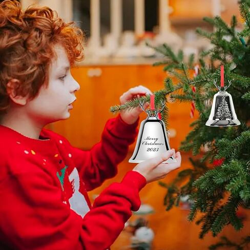 christmas decor cow bell door decor gold bell bells for christmas tree decorative bells Christams gifts in Saudi Arabia