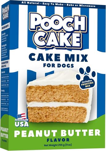 Pooch Cake Dog Birthday Cake Mix, Birthday Cake Flavor with Sprinkles in Saudi Arabia