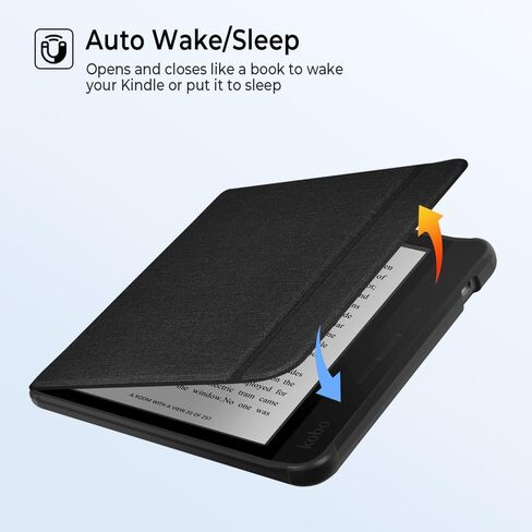 Case for 7" Kobo Libra Color (2024 Release) & Kobo Libra 2 (2021 Release) & Tolino Vision 6, Kobo Libra Colour e-Reader with Auto Wake/Sleep, Model: N428 and N418 in Saudi Arabia