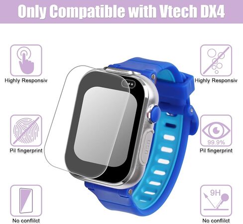 YouKnow Travel Case for Vtech KidiZoom Smartwatch DX4, DX3, DX2 / for Little Tikes Tobi/for Gizmo Watch/Watch 2, Kid Watches Carry Box for VTech Kidizoom Smartwatch (Only Case) (Purple) in Saudi Arabia