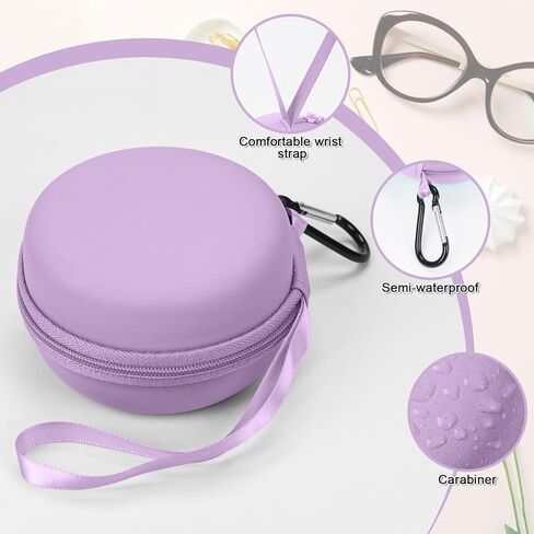 YouKnow Travel Case for Vtech KidiZoom Smartwatch DX4, DX3, DX2 / for Little Tikes Tobi/for Gizmo Watch/Watch 2, Kid Watches Carry Box for VTech Kidizoom Smartwatch (Only Case) (Purple) in Saudi Arabia