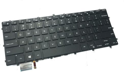 Backlit Keyboard for Dell XPS 15-9550 9560 9570 7590 P56F / Precision 5510 m5510 5520 5530 5540 / Inspiron 15-7558 15-7568 Series - Replaces WDHC2 0WDHC2 GDT9F 0GDT9F in Saudi Arabia