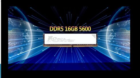 ORCA 16GB DDR5 4800MHz CL46 UDIMM 1.1V Non-ECC Unbuffered DIMM 288-Pin Desktop RAM Memory Upgrade Module in Saudi Arabia