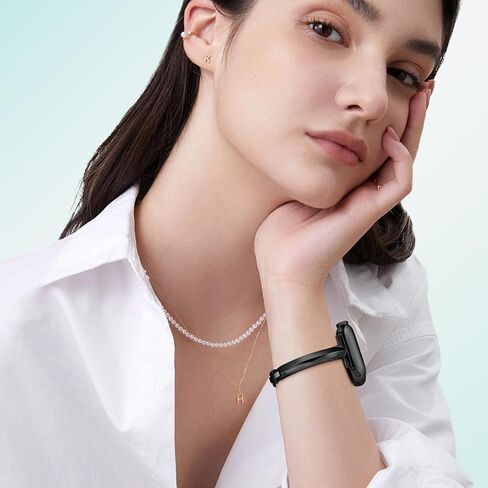 Missair Thin Band Compatible with Apple Watch 38mm 40mm 41mm 42mm 44mm 45mm 46mm 49mm for Women, Slim Bracelet Designer Dressy Stainless Steel Metal Strap for iWatch Series 10 9 8 7 6 5 4 3 SE Ultra in Saudi Arabia