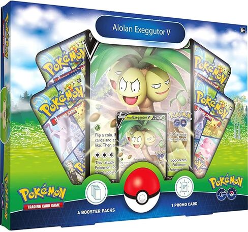 بوكيمون TCG: مجموعة بوكيمون GO Alolan Exeggutor V in Saudi Arabia