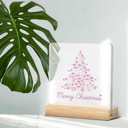 Funny Christmas Decor Christmas Sign Christmas Desk Decor He Sees You When You're Pooping Acrylic Sign Christmas Decorations for Bathroom Toilet Restroom 4 x 4 inch in Saudi Arabia