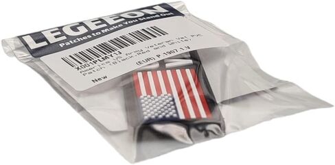 America US Army Veteran Vet PVC Patch (Black,Red and White) in Saudi Arabia