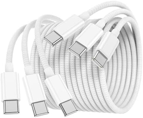 for iPhone 15 Car Carplay Cable,3.3Ft USB A to USB C Carplay Cable Adapter Wire，Type-c Charger Cord Data Cable Carplay USB C Cord Wire Replacement for iPhone16/ 15 iPad MacBook，2pack in Saudi Arabia