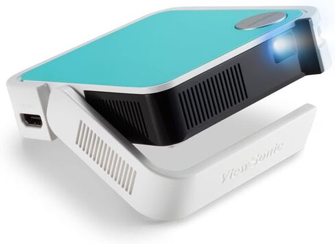ViewSonic M1 Mini Ultra Portable LED Projector with Auto Keystone, JBL Speaker, HDMI, USB, Stream Netflix with Dongle (M1MINI) in Saudi Arabia