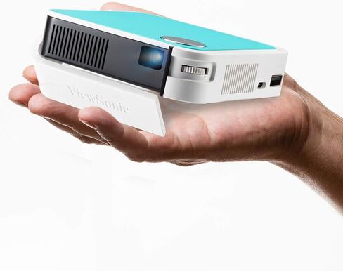 ViewSonic M1 Mini Ultra Portable LED Projector with Auto Keystone, JBL Speaker, HDMI, USB, Stream Netflix with Dongle (M1MINI) in Saudi Arabia