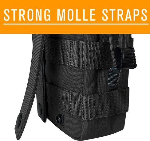 Molle Pouch 500D Nylon Pouch Multi-Function Tool Pouch Tactical Water-Resistant EDC Pouch Tactical Bag Accessory in Saudi Arabia