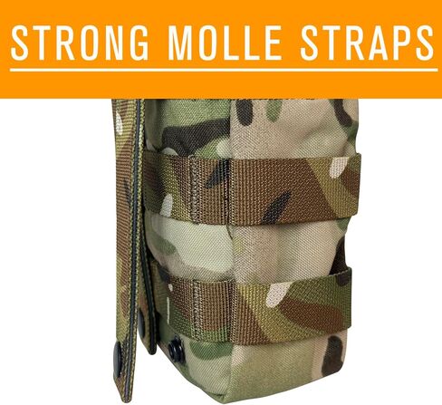 Molle Pouch 500D Nylon Pouch Multi-Function Tool Pouch Tactical Water-Resistant EDC Pouch Tactical Bag Accessory in Kuwait