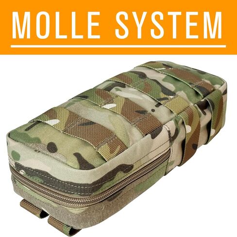 Molle Pouch 500D Nylon Pouch Multi-Function Tool Pouch Tactical Water-Resistant EDC Pouch Tactical Bag Accessory in Kuwait