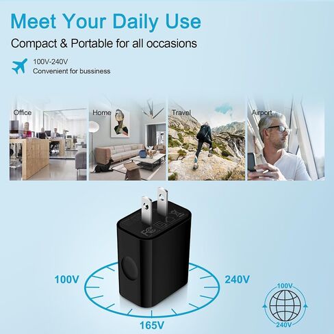 Samsung Charger Fast Charging Block 20W Type C Wall Adapter USB C Android Charger for Samsung Galaxy A16 5G/A15/A35/A55/Z Fold 6/Flip 6/A54/A14/S24 Ultra/S23/S22/S21/S20/S10 Plus/iPhone 16/15/14/13/12 in Saudi Arabia