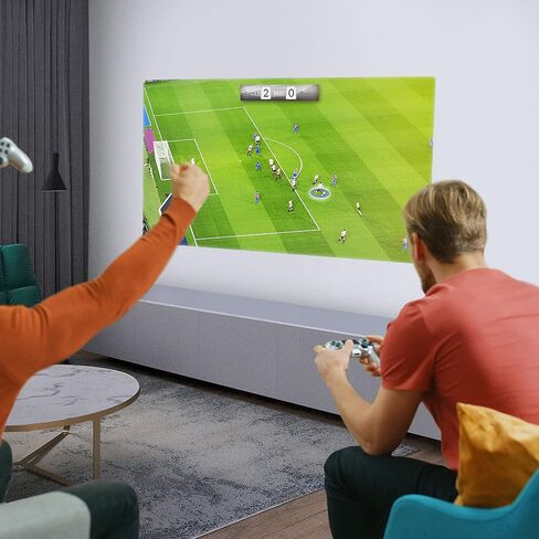 جهاز عرض Monster Image Pro 720 HD LCD فائق السطوع، 2000 لومن، مشاريع تصل إلى 16 قدمًا، الدقة القصوى: 1080 HD، دعم عالمي للصور/الصوت/الفيديو، مدخل AV/USB/HDMI/SD in Kuwait