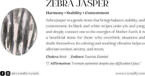 Grips by CRYSTALFY Zebra Jasper Natural Edge Hexagon Shape Genuine Crystal Phone Grip & Phone Stand Authentic Natural Gemstone Swappable Top, Expandable Collapsible Holder for Smartphones and Tablets in Saudi Arabia