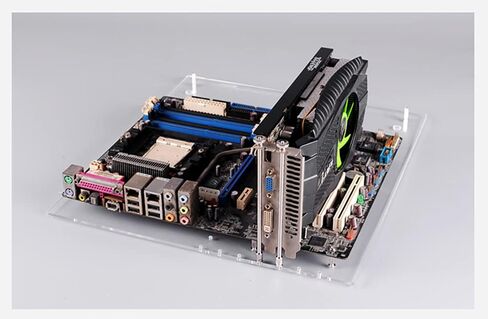 الكمبيوتر فتح الإطار اختبار مقاعد البدلاء ITX ATX MATX اللوحة الأم شفافة الاكريليك الاوفرلوك حالة الكمبيوتر لتقوم بها بنفسك وزارة الدفاع قاعدة الوقوف in Saudi Arabia