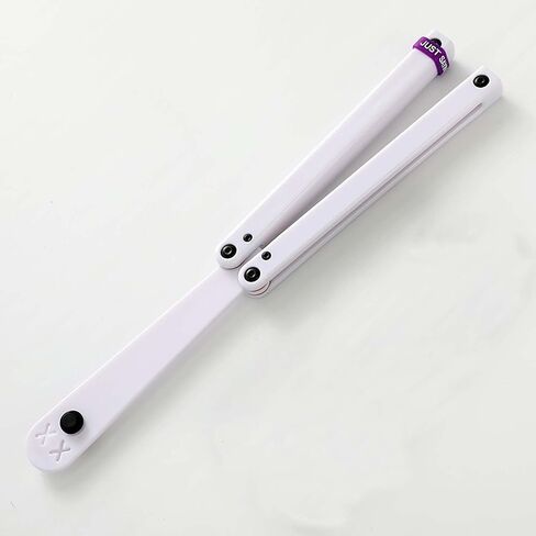 Folding Colorful Tool, Plastic Integral Channel Handle Smooth Well Balanced, Finger Flip Tool Great for Beginners(Black) in Saudi Arabia