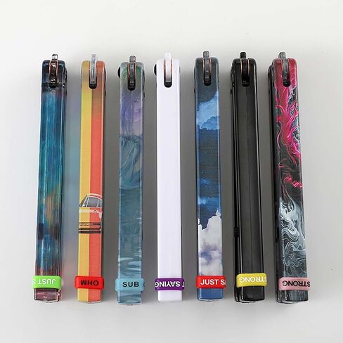 Folding Colorful Tool, Plastic Integral Channel Handle Smooth Well Balanced, Finger Flip Tool Great for Beginners(Black) in Saudi Arabia