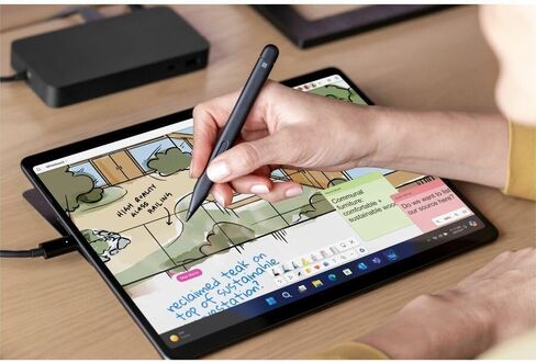Microsoft Surface Pro 10 Bundle, 13" 2-in-1 AI Tablet for Business & Pro Keyboard (Without Pen Storage), Intel Core Ultra 7 165U, Intel Arc Graphics, 16GB RAM, 2TB SSD, Win 11 Pro, Black in Saudi Arabia