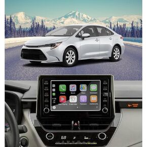 for 2020-2022 Toyota Corolla L/2022 2023 Corolla Cross L 7 Inch Tempered Glass Screen Protector 9H Hardness Anti-Glare Accessories LCD Touchscreen(Not for Corolla/Corolla Cross 8 Inch)
