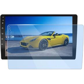 Blue Light Blocking Car Screen Protector Radio Screen Protector Android Head Unit Screen Protector Eye Protection Universal Carplay Tempered Glass for 10.1 Inch GPS Navigation Car Stereo (10.1 inch)