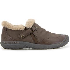 JBU Women's Heather Slip Ons Brown 10