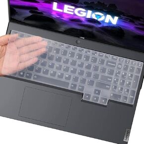 Keyboard Cover Skin for Lenovo Legion 5 5i Pro/Lenovo Legion 5 5i 5p 5pi 7i 15.6" 17.3" Gaming Laptop/Legion Slim 7 7i 15.6/Legion 7 16"/Ideapad Gaming 3 3i Laptop-Clear