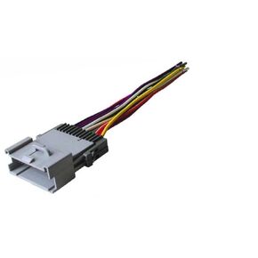 Car Stereo Radio Wire Harness Made for Chevrolet/Toyota/Pontiac: 2003-2005 Blazer/S-10, 2001-2002 Express/Savana, 2000-2001 Metro, 2000-2003 Prism, 2003-2008 Vibe, 2003-2004 Matrix, 1998-2004 Tracker