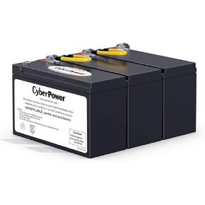 CyberPower RB1270X3A UPS Replacement Battery Cartridge, UPS Replacement Battery Cartridge, Maintenance-Free, User Installable, 12V/7Ah
