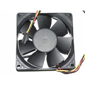 New Case Cooling Fan for Dell Optiplex 3010 3020 7010 390 790 990 9010 PC, P/N: 99GRF 099GRF EE80201S1-0000-G99, DC12v 0.4A 3-wire/5pin, 80x80x20mm