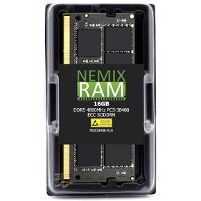 NEMIX RAM 96GB (2X48GB) DDR5 4800MHZ PC5-38400 2Rx8 1.1V 262-PIN ECC Unbuffered SODIMM Memory KIT