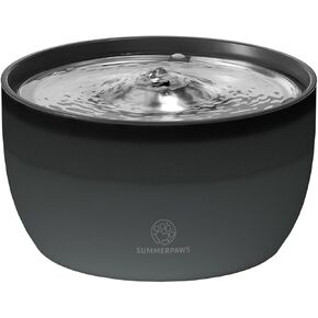 Cat Water Fountain: 101.4oz/3L Ultra Silent Water Fountain for Dogs and Cats Drinking with 2 Filters, Designed Automatic Cat Water Dispenser Easy Clean for Cats Indoor, White