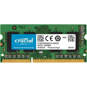 Crucial Technology 8GB, 204-pin SODIMM, DDR3 PC3-14900,