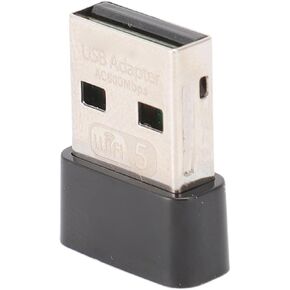 Network Adapter, Nano AC600 RTL8811CU Chipset Highly Compatible Compact USB Dongle for Windows for PC