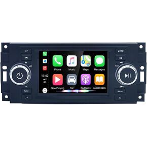 4GB RAM+64GB Car Stereo for Dodge Ram 1500/2500/3500 2006-2008 Dodge Durango 2005-2008 Chrysler 300 Touring/300C/300M 2005-2007 Jeep Grand Cherokee 2005-2009 Carplay Android Auto Touchscreen Head Unit