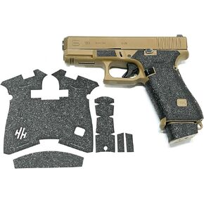Handleitgrips Handgun Grip Tape Compatible with:Glock 19x / 19x MOS and 45/45 MOS-Black Edge Series Pistol Grip Tape, Gun Parts & Accessories, Made in The USA