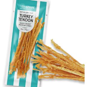 Turkey Tendon for Dogs, Hypoallergenic, All Natural Easily Digest Dog Chew Treat