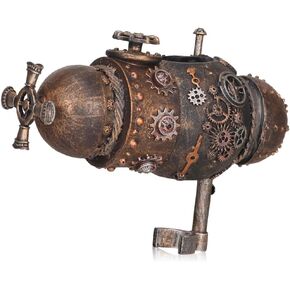 biOrb Submarine Sculpture, Ceramic Resin Centerpiece for Freshwater and Marine Aquariums