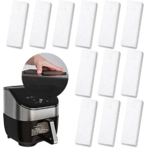 12PCS Air Fryer Filters, Suitable for the Instant Vortex Plus 6 Quart Air Fryer With a Filtration System, Effective at Removing Odors, Compatible With Instant Vortex Air Fryer Accessories
