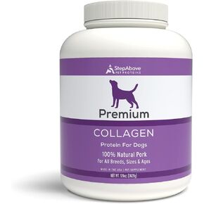 Premium Collagen Gelatin Protein for Dogs, 8 Lb
