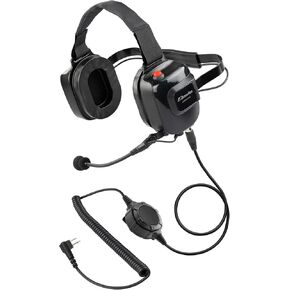 Arrowmax AHDH0135-BK-M1 سماعة رأس بخاصية إلغاء الضوضاء خلف الرأس متوافقة مع Motorola CP200D CP100D R2 DEP450 BPR40D CP200 CP185 BPR40 CLS1410 CLS1110 DTR700 DTR650 RDU4100 RDU4160D RMU2040 in Kuwait